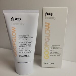 GOOP BEAUTY GOOP GLOW CLOUDBERRY EXFOLIATING JELLY CLEANSER‎ 4 FL OZ BOXED 25-1